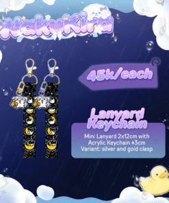 ZEYA LANYARD KEYCHAIN